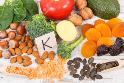 Các loại rau củ quả chứa nhiều vitamin K (Ảnh: Internet). Các loại rau củ quả chứa nhiều vitamin K (Ảnh: Internet).