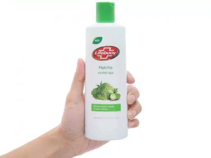 Sữa tắm Lifebouy Detox Match và Khổ Qua làm sạch sâu da rất hiệu quả (nguồn: Internet).
