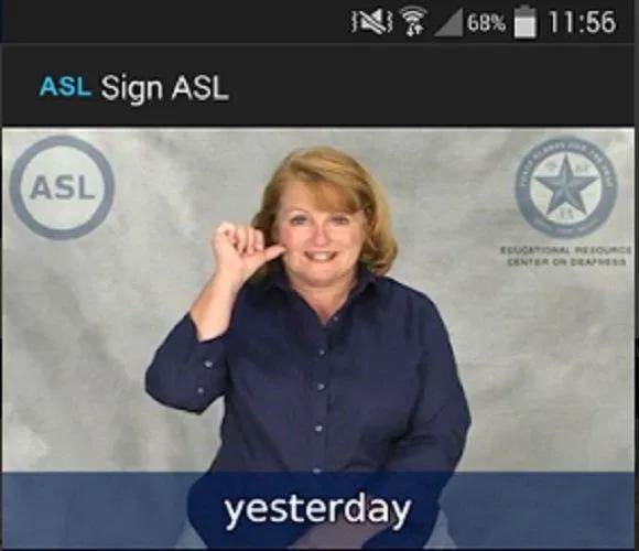 Ứng dụng tự học ngôn ngữ ký hiệu Sign ASL trên điện thoại (Ảnh: Internet). Ứng dụng tự học ngôn ngữ ký hiệu Sign ASL trên điện thoại (Ảnh: Internet).