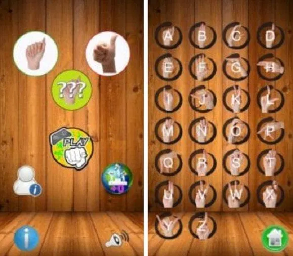 Ứng dụng tự học ngôn ngữ ký hiệu Hand Sign Language Learn ASL trên điện thoại (Ảnh: Internet). Ứng dụng tự học ngôn ngữ ký hiệu Hand Sign Language Learn ASL trên điện thoại (Ảnh: Internet).