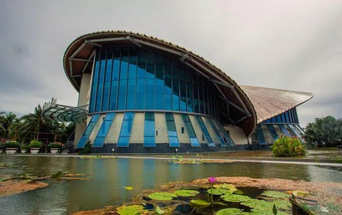 Kiến trúc của nhà hát Cao Văn Lầu. (Ảnh: Internet)