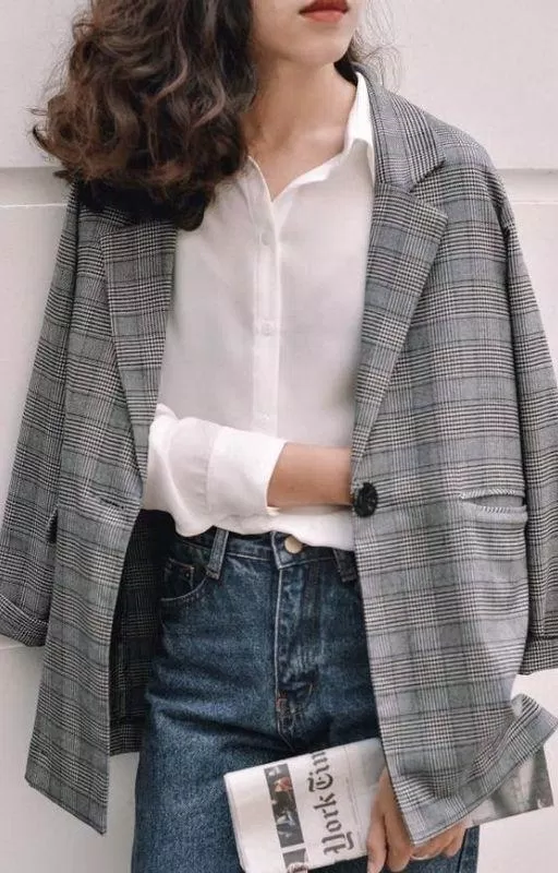 blazer caro thể hiện đẩng cấp quý cô ( Ảnh: internet)