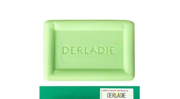 Xà phòng tắm Derladie giúp da mềm mại, mịn màng và có thể giảm mụn lưng sau khoảng 2 tuần sử dụng (Ảnh: Internet)