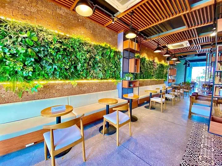 Thiết kế đầy hiện đại tại không gian của quán (ảnh Hemo Coffee) Thiết kế đầy hiện đại tại không gian của quán (ảnh Hemo Coffee)