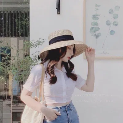 Mũ pannama cổ điển, đơn giản (Ảnh: internet)