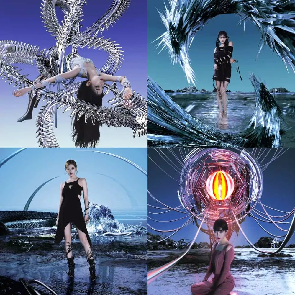 Concept AI mới mẻ và độc đáo của aespa trong Savage (Ảnh: Internet) Concept AI mới mẻ và độc đáo của aespa trong Savage (Ảnh: Internet)