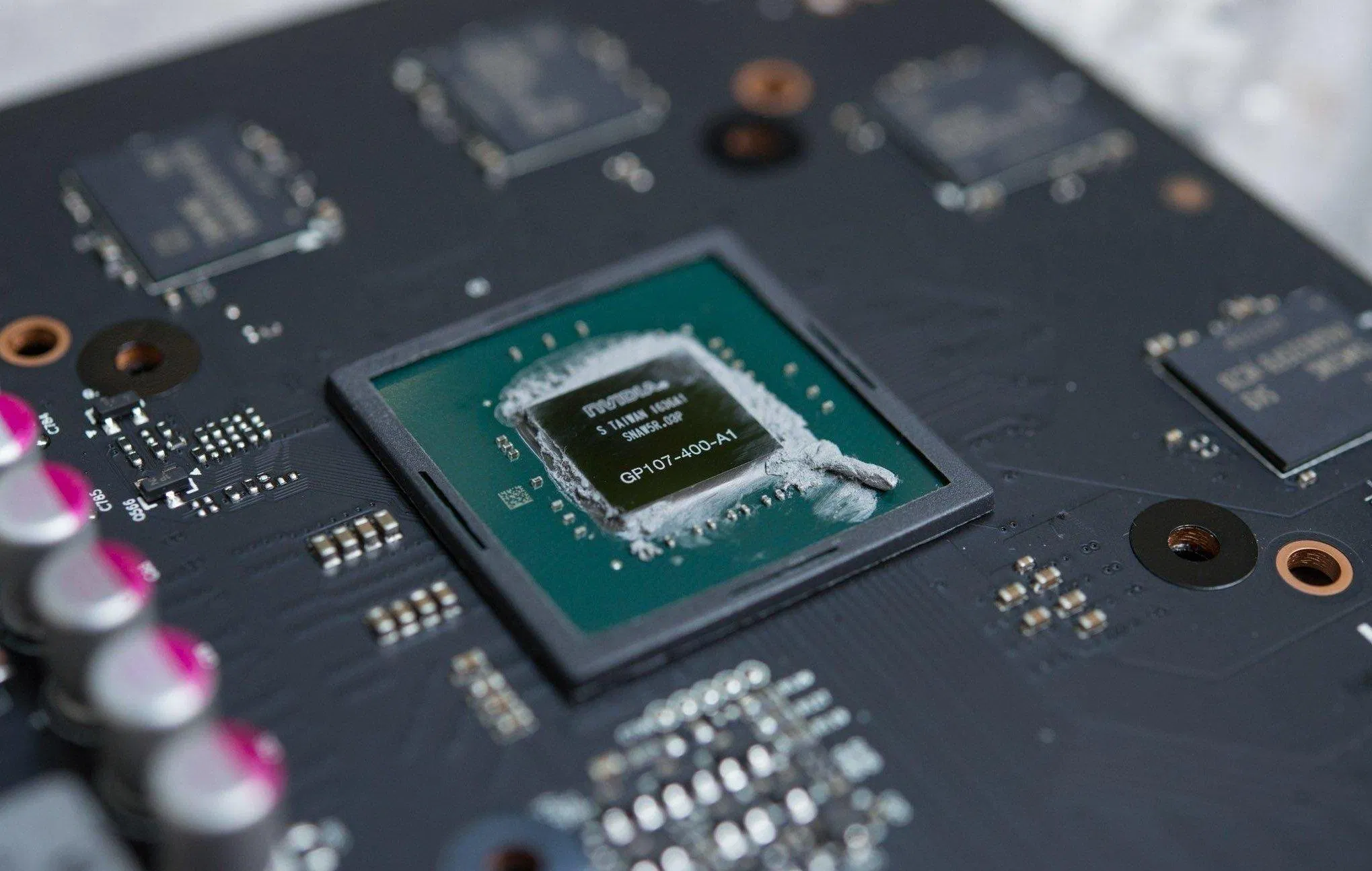 Chip GTX 1050ti (Ảnh: Internet). Chip GTX 1050ti (Ảnh: Internet).