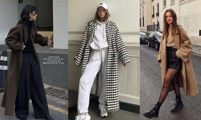Một số mix&match với áo khoác dạ dáng dài cho các nàng tham khảo (Nguồn: Internet)