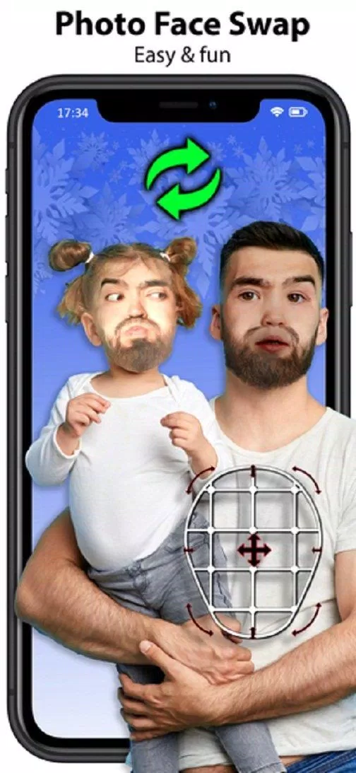 Ứng dụng Face Swap Booth trên điện thoại (Ảnh: Internet). Ứng dụng Face Swap Booth trên điện thoại (Ảnh: Internet).