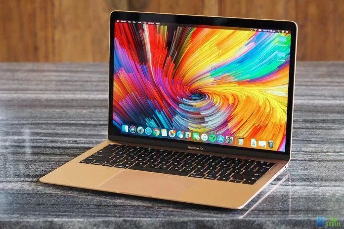 Mẫu MacBook Air năm 2021 (Ảnh: Internet).