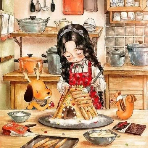 Avatar con gái dễ thương, đáng yêu (Nguồn: Internet).
