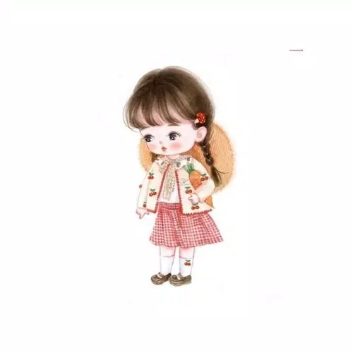 Avatar con gái dễ thương, đáng yêu (Nguồn: Internet).