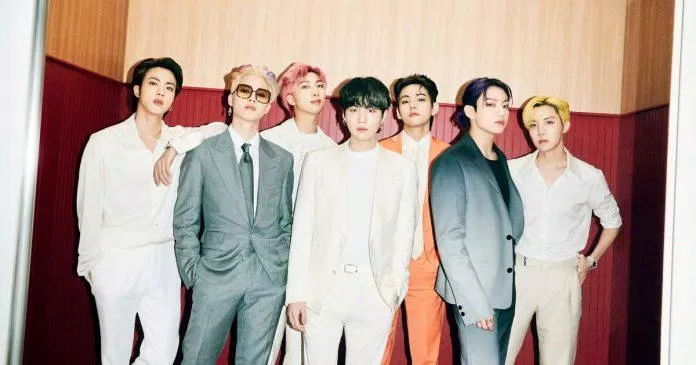 Đối với nhóm nhạc nữ, BTS nắm giữ MV nhiều view top 2 trong năm 2021 với "Butter" (Ảnh: Internet)