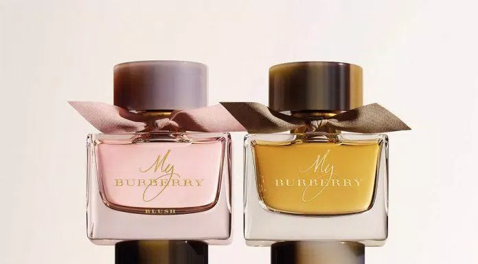 Vẻ đẹp tinh túy của hương thơm lẫn thiết kế trong từng chai nước hoa My Burberry (Nguồn: Internet).