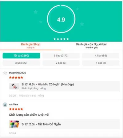 Nâng cao chất lượng của shop để khách hàng đánh giá tốt và thu được nhiều đơn hàng hơn nữa (Ảnh: Internet). Nâng cao chất lượng của shop để khách hàng đánh giá tốt và thu được nhiều đơn hàng hơn nữa (Ảnh: Internet).