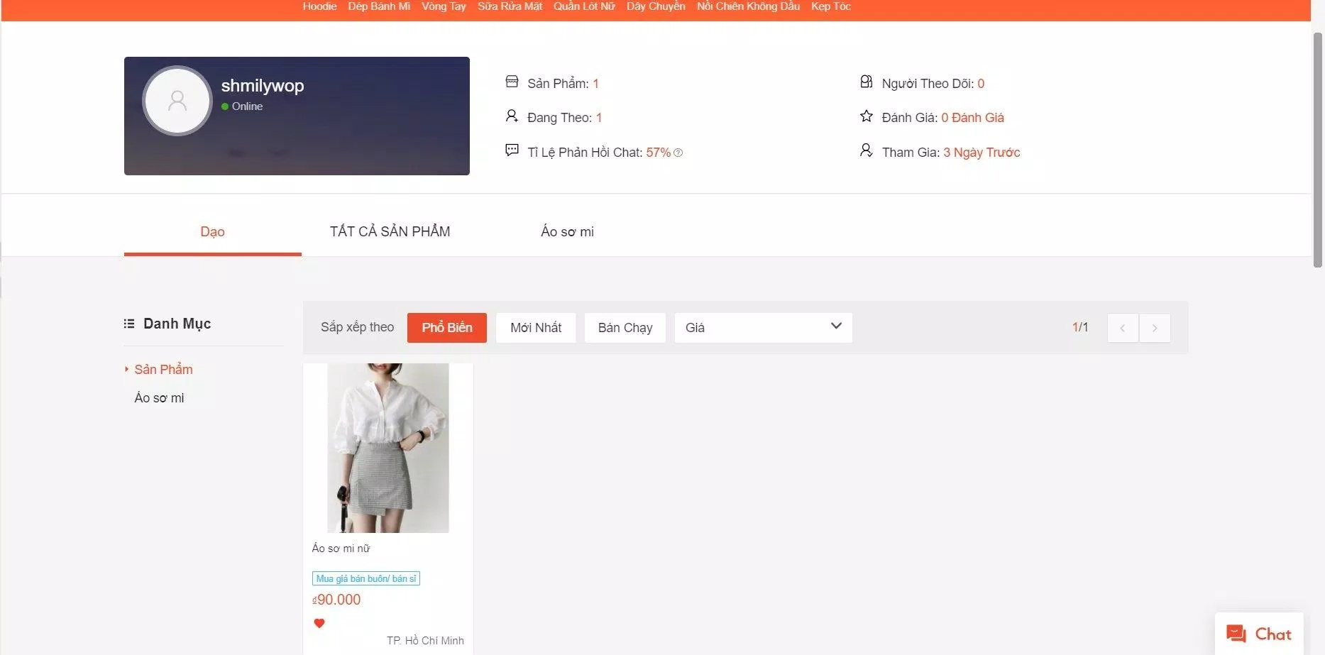 Sản phẩm đã được hiển thị trên shop của bạn (Ảnh: Internet). Sản phẩm đã được hiển thị trên shop của bạn (Ảnh: Internet).