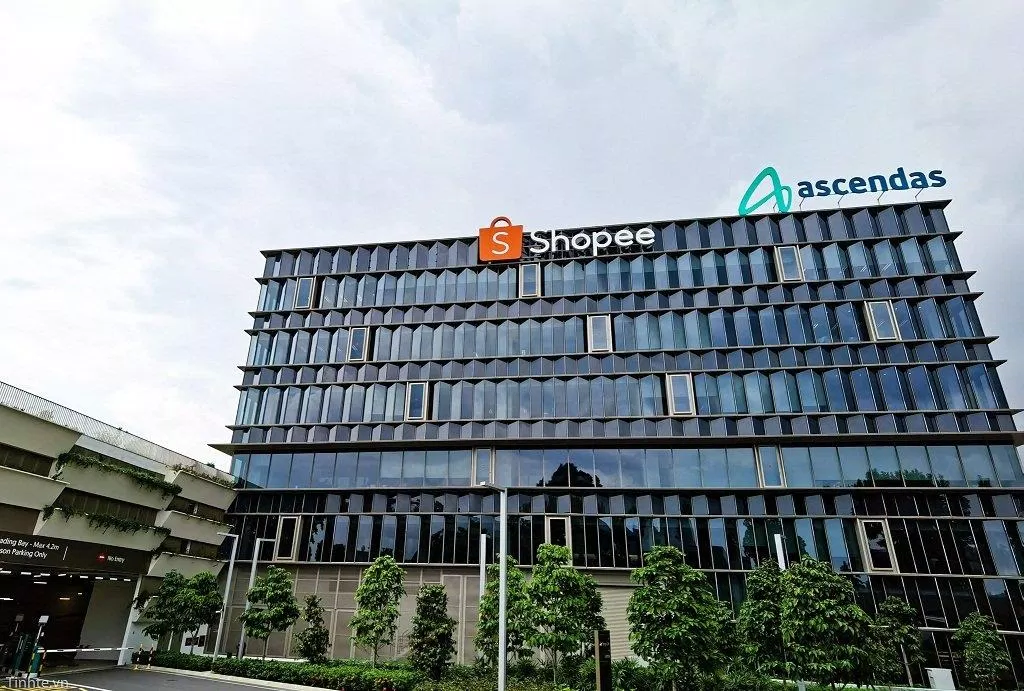 Trụ sở của Shopee tại Singapore (Ảnh: Internet). Trụ sở của Shopee tại Singapore (Ảnh: Internet).