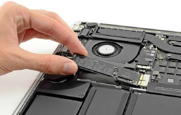 Bộ nhớ trong của MacBook (Ảnh: Internet). Bộ nhớ trong của MacBook (Ảnh: Internet).