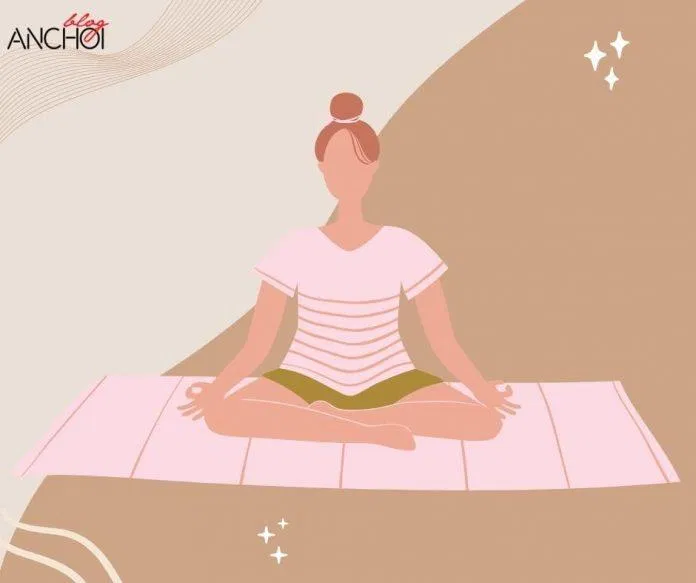 Thiền cũng là phương pháp thư giãn tâm trí giúp máu lưu thông tốt hơn đến các tế bào của da (Nguồn: BlogAnChoi)