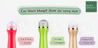 Review cây lăn mắt Baby Bright Eye Roller Serum chứa dưỡng chất thiên nhiên đánh bay quầng thâm hiệu quả (Nguồn: internet)