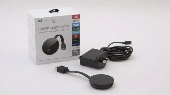 Thiết bị Chromecast của Google (Ảnh: Internet). Thiết bị Chromecast của Google (Ảnh: Internet).