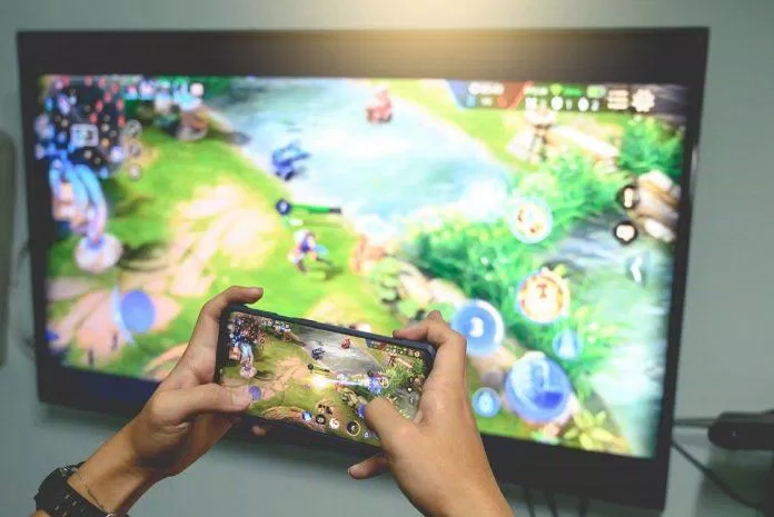 Có thể chiếu màn hình chơi game (Ảnh: Internet). Có thể chiếu màn hình chơi game (Ảnh: Internet).