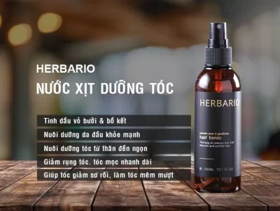 Công dụng chính của nước dưỡng tóc dạng xịt Herbario (Ảnh: Internet)