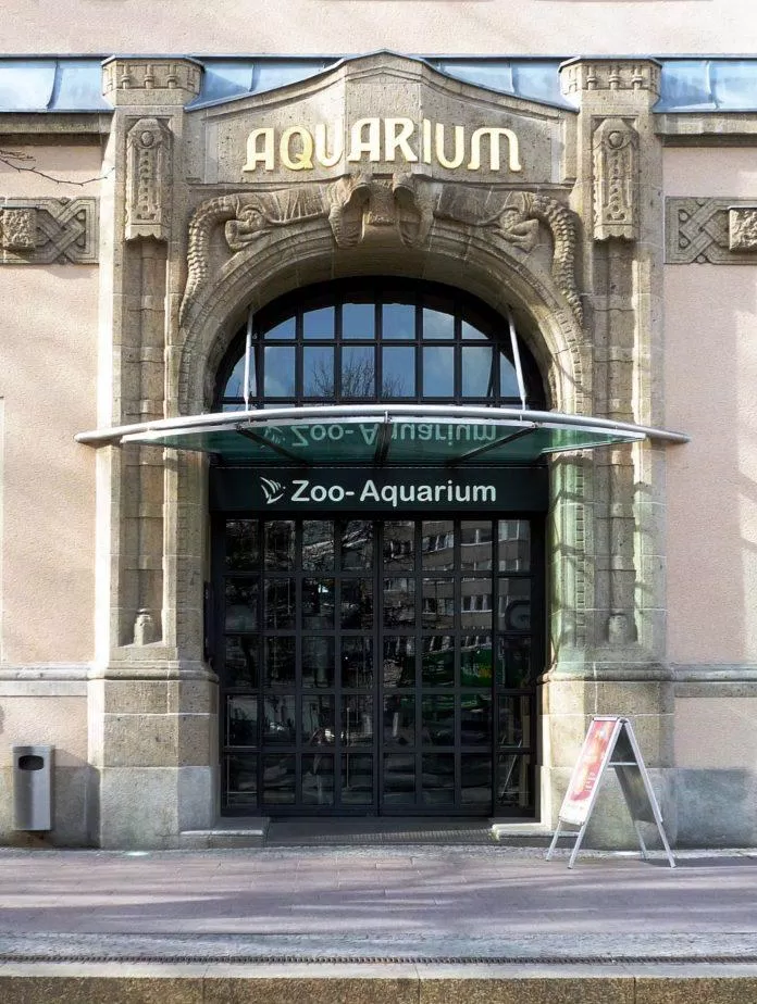Thủy cung cũng là một phần trong khuôn viên sở thú Berlin (Nguồn: Internet).