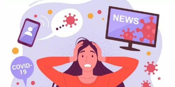 COVID-19 gây stress nghiêm trọng (Ảnh: Internet).