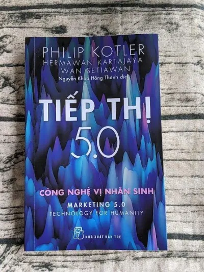 Sách Marketing 5.0 - Công nghệ vị nhân sinh bản tiếng Việt (Nguồn: Internet)