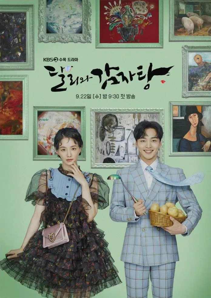 Poster phim Dali Và Hoàng Tử Ngổ Ngáo. (Nguồn: Internet)