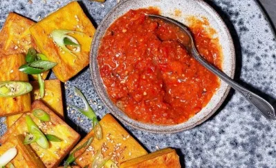 Đậu phụ Miến nổi tiếng tại Myanmar (Nguồn: Internet)