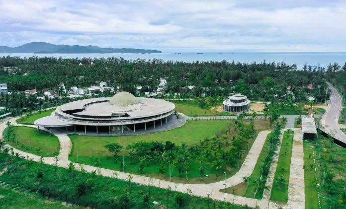 Trung tâm khoa học liên ngành được xây dựng với kiến trúc ấn tượng - Ảnh: internet