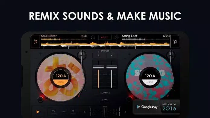Ứng dụng Edjing Mix (Ảnh: Internet). Ứng dụng Edjing Mix (Ảnh: Internet).