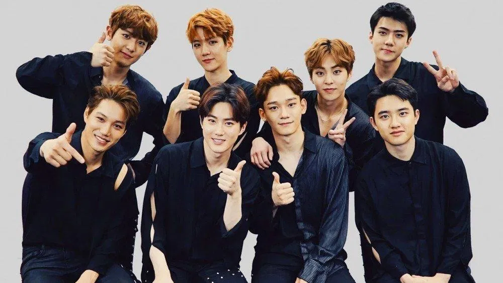 EXO nhóm nhạc K-Pop thế hệ thứ ba nổi tiếng nhất theo Twitter. (Nguồn: Internet)