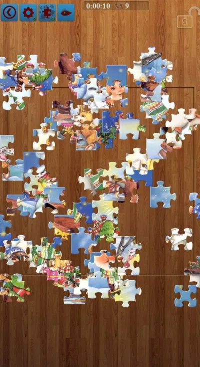 Game Giáng sinh Christmas Jigsaw Puzzles trên điện thoại (Ảnh: Internet). Game Giáng sinh Christmas Jigsaw Puzzles trên điện thoại (Ảnh: Internet).