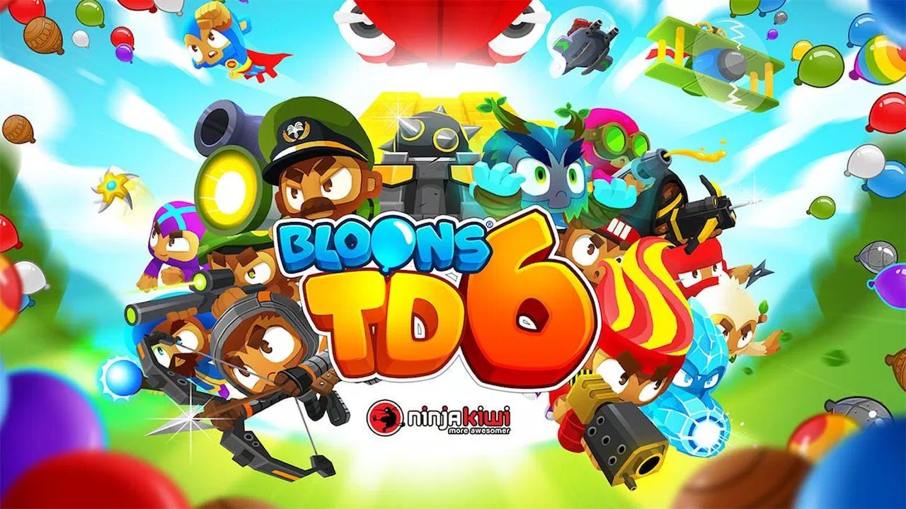 Game Bloons TD 6 trên điện thoại (Ảnh: Internet).