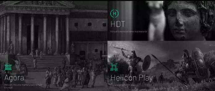 HeliconNFT mô phỏng thế giới Hy Lạp cổ đại (Ảnh: Internet).