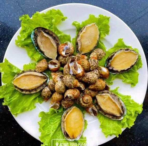 Hải sản tươi ngon tại King BBQ. (Nguồn: Internet) Hải sản tươi ngon tại King BBQ. (Nguồn: Internet)