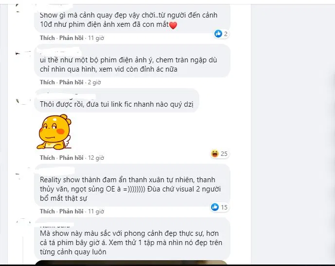 Phản ứng của khán giả khi xem kết show (Nguồn: Internet)