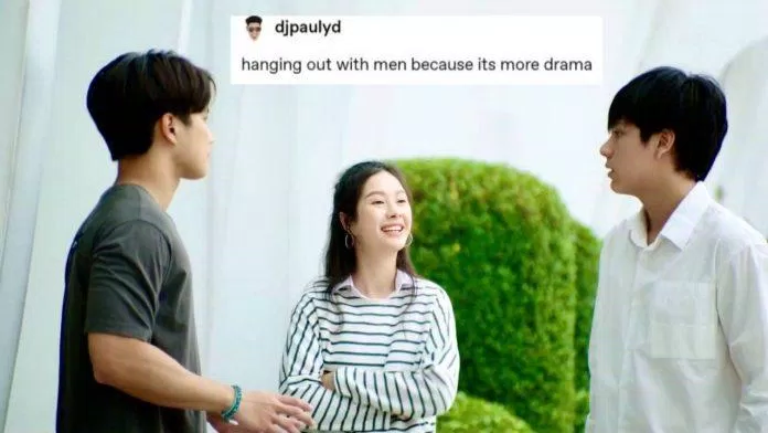 Ink là bạn học cũ của Pat và Pran và từ chối tham ia vào drama của 2 cậu bạn. (Ảnh: Internet)