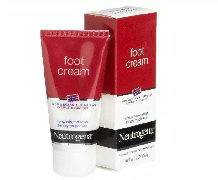 Kem dưỡng da chân Neutrogena Foot Cream Norwegian Formula giảm nứt gót chân hiệu quả (Nguồn: Internet)