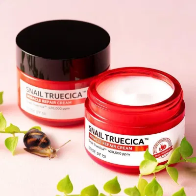 Some By Mi Snail Truecica Miracle Repair Cream với những thành phần lành tính phù hợp cho mọi đối tượng (Nguồn: Internet) Some By Mi Snail Truecica Miracle Repair Cream với những thành phần lành tính phù hợp cho mọi đối tượng (Nguồn: Internet)