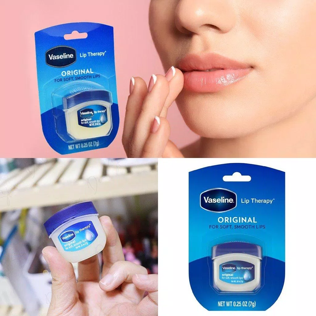 Son dưỡng Vaseline Lip Therapy giúp môi căng mướt và giảm khô nhanh chóng (Nguồn: internet)