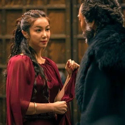 Tạo hình cực ngầu của Kim Ok Bin trong bộ phim Arthdal Chronicles. (Nguồn: Internet)