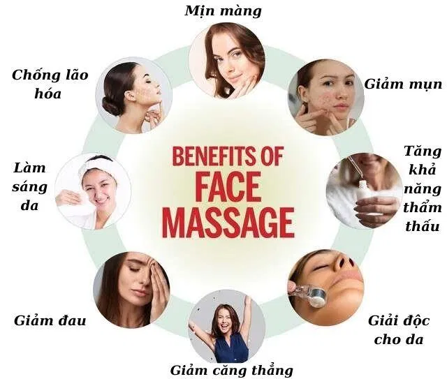 Massage đem đến làn da trẻ trung, căng mịn và đàn hồi hơn (Nguồn: internet)