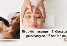 Bí quyết massage mặt đúng cách giúp nâng cơ, trẻ hóa da (Nguồn: BlogAnChoi)