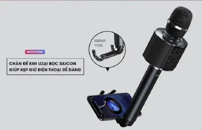 Micro Bluetooth REMAX K05 có chân đế giữ điện thoại rất tiện lợi (Ảnh: Internet). Micro Bluetooth REMAX K05 có chân đế giữ điện thoại rất tiện lợi (Ảnh: Internet).