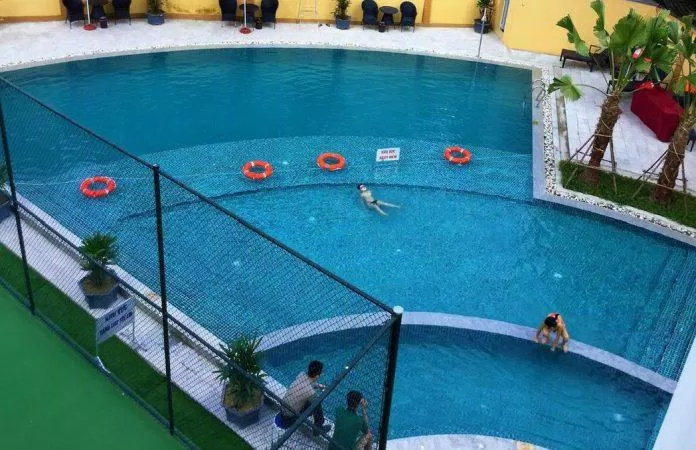 Bể bơi của khách sạn. (Ảnh: Internet)