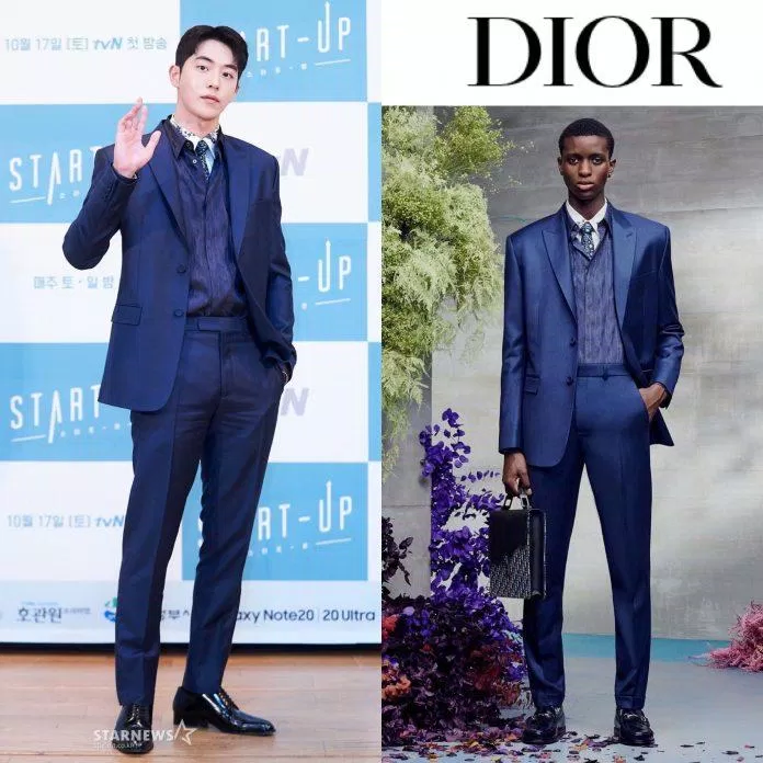 Nam Joo-hyuk mặc đồ Dior (Nguồn: Internet) Nam Joo-hyuk mặc đồ Dior (Nguồn: Internet)